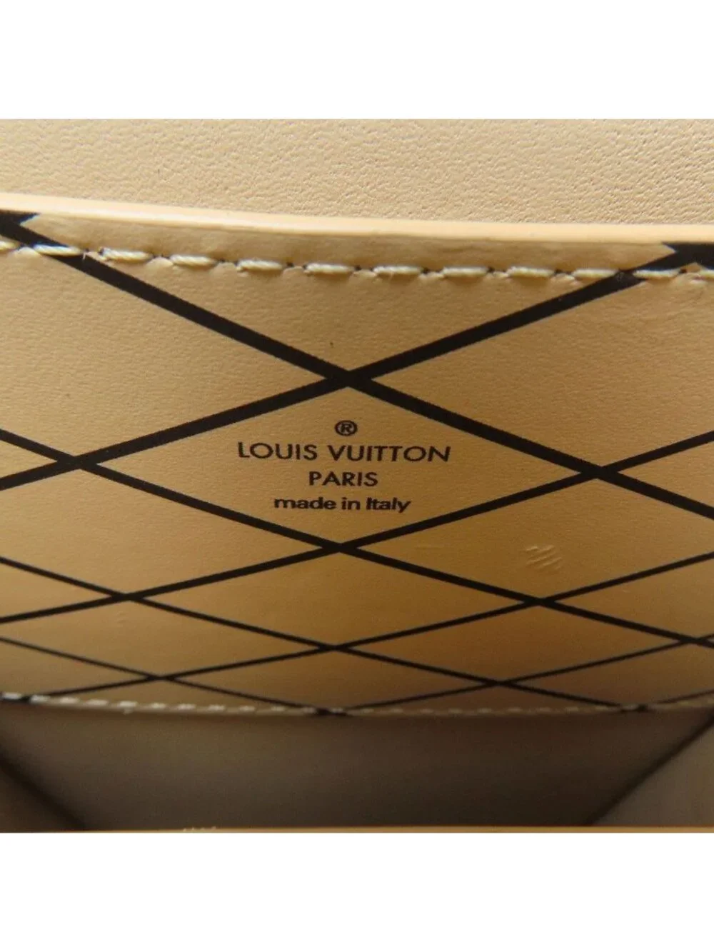 Louis Vuitton Pochette Trunk Vertical Shoulder Bag Monogram Canvas